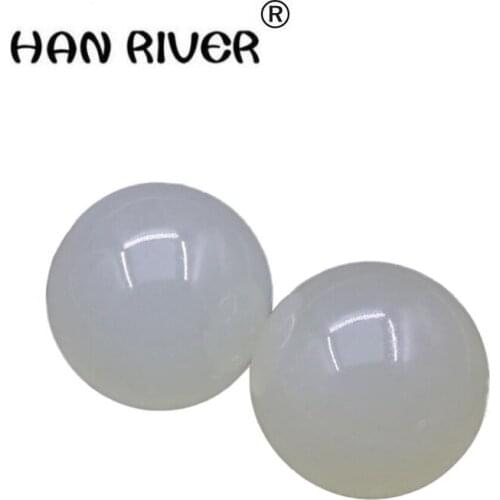 HANRIVER 2018 Ice kinds of natural jade ball jade rehabilitation massage health care ball players send a elder jade jade pieces