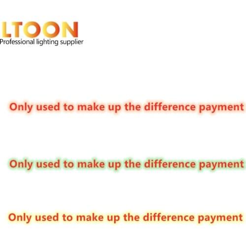 Only used to make up the difference payment