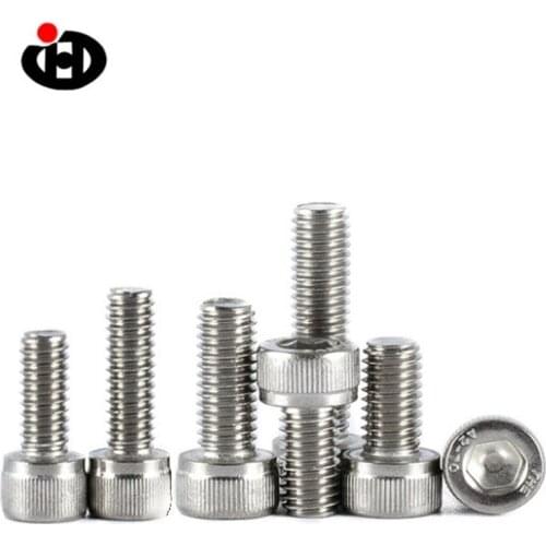 JINGHONG 50PCS M8*12/14/16/20/22 chicago screw stainless steel DIN 912