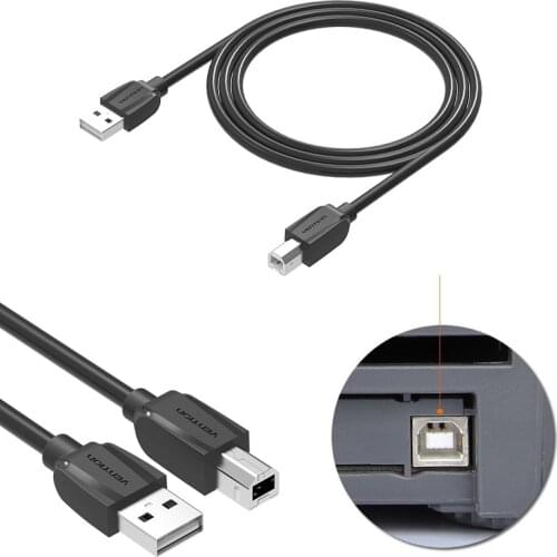 1M/1.5M/2M/3M/5M USB2.0 USB TO HOST MIDI square port connector data cable For Yamaha Casio electronic piano electronic drum