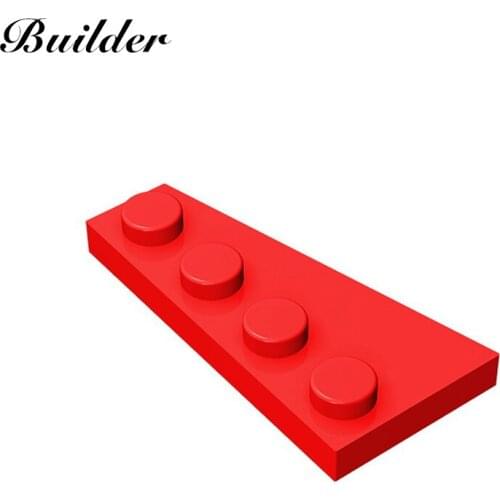 Little Builder 41769 Building Blocks Technicalalal DIY 2x4 Wedge Plate (right) MOC Creativity CompatibleToys for Children Gifts