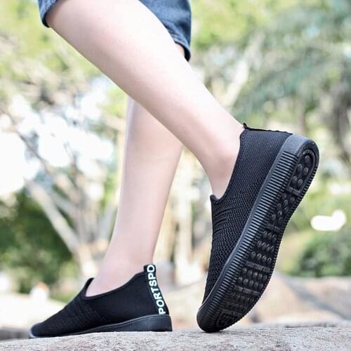 Shoes Trainers Men Leisure Shoes Zapatos Casuales Para Hombre Casual Fashion Sneakers Mesh 2020 Sapatos Black Schoenen Mannen