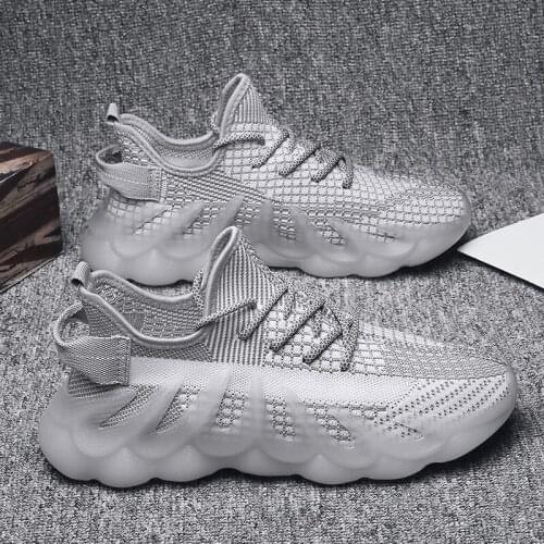 2021 new Men Shoes casual Sneakers Mens Running Shoes Wear-Resistant Comfortable and breathable mesh professional shoes