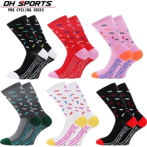 2018 New Professional Cycling Socks Men Women Outdoor Road Bicycle Breathable Socks Brand Running Compression Sport Socks