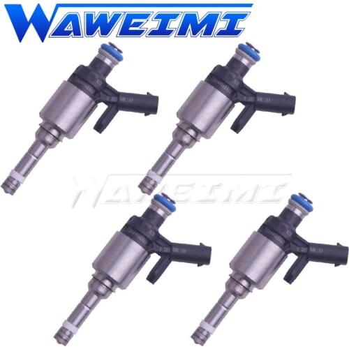 WAWEIMI Brand New 4x Fuel Injector 06A906036D For V W Golf 7 Polo G-TI 6C A3 A4 A5 Q5