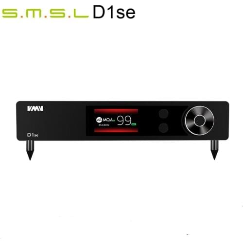 SMSL D1se HiFi Audio MQA Decoder DAC EXQUIS 9038 PRO 768kHz 32bit DSD512 ES9038PRO Bluetooth 5.0 Optical Coaxial Remote Decoder