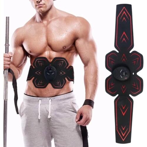Abdominal Muscle Stimulator Electronic Muscle Training Belt for Home Body Slimming Belt EMS Muscle AB Stimulator Fitness Trainer