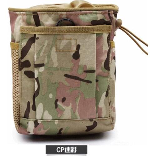 Tactical Recycling Bag MOLLE Storage Bag Camouflage Cartridge Bag Waist Seal Accessory Bag