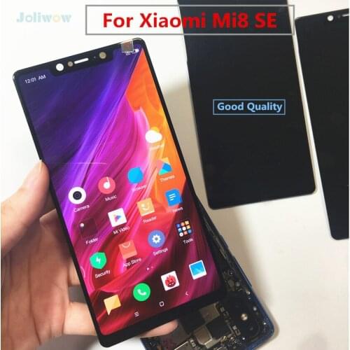 5.88 inch Amoled LCD For Xiaomi mi 8 Mi8 SE LCD Display touch screen Replacement Digiziter