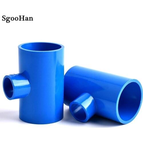 1~5pcs 20~63mm PVC Reducing Tee Connector Garden Irrigation Aquarium Fish Tank Pipe Watering Adapter Fittings 3 Way Joint