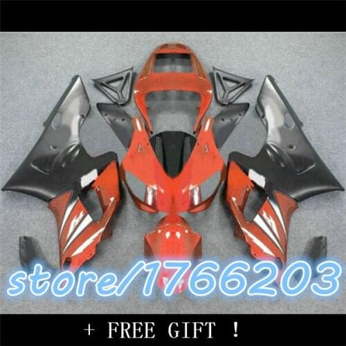 100%Fit for YZF R1 98 99 YZF1000 YZF-R1 98-99 YZFR1 1998 1999 fairing kits orange white Ning