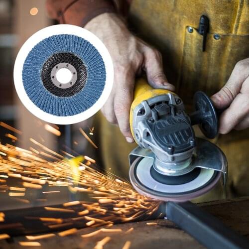 20Pcs 4.5in Angle Grinder Flap Discs 4.5'' X 7/8'' Premium Zirconia Alumina Abrasive Sanding Grinding Wheel