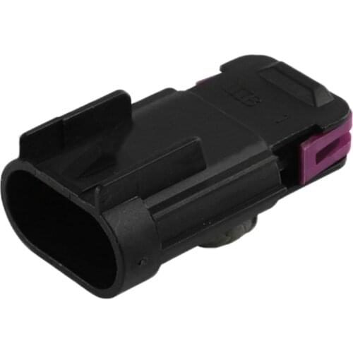 5/10/20/50/100sets 3pin delphi 1.5series auto wiring harness oil pump plug male connector 15326813