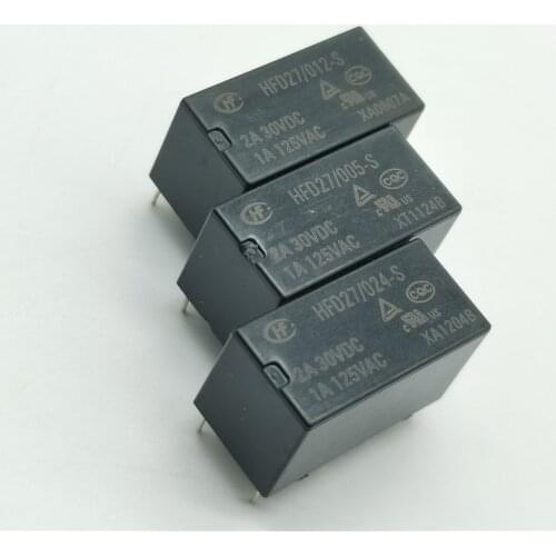 5pcs electronic circuit board DIY Jrc-27f-hfd27-005 012024-s 5v12v2v electromagnetic communication relay 4078 8 pin 2A