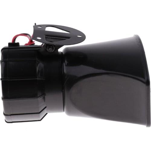 7 Tone Electric Motorcycle Air Horn Replacement 120-150db For Electric Bike