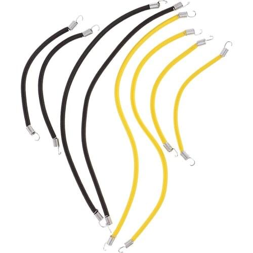 8x Elastic Roof Rack Rope Luggage Cord For 1/10 RC Axial SCX10 II 90046 CC01