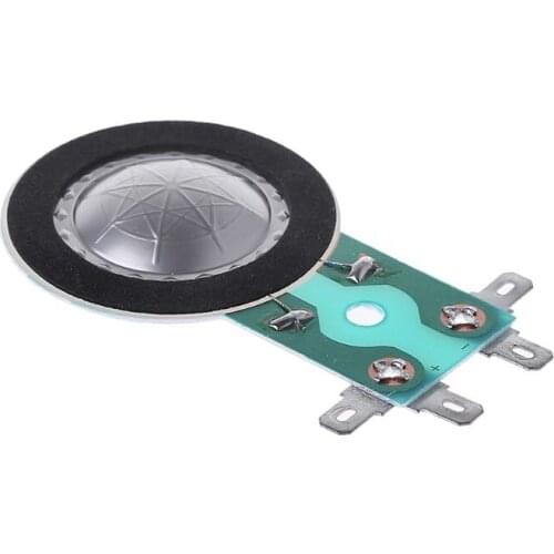 40GD 25.4MM Tweeters Voice Coil Round Audio Speaker Treble Coil Horn Titanium Film Copper Clad Alumium Diaphragm Repair