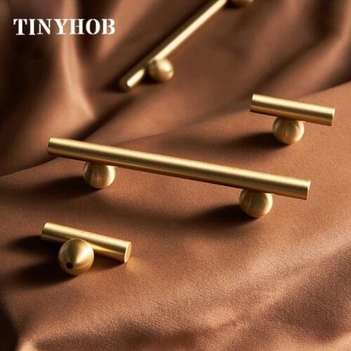 European style/Solid Brass Cabinet Furniture Handles Drawer Pulls Drawer T Bar Kitchen Pulls Furniture Handle Hardware