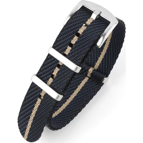 Quality Nato Zulu Watch Strap 20mm 22mm Stripe Nylon Watchband Replacement Bracelet Watch Band For Tudor Nato Strap