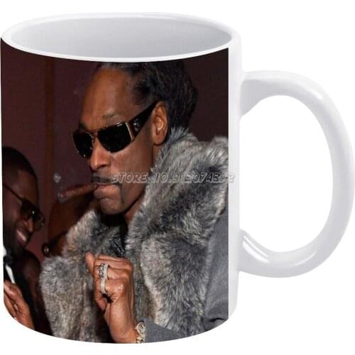 Coffee Mugs High Fashion Luxury Pattern Ceramic Mug Custom Cup Mugs Coffee Cups Ceramic Hip Hop Dr Dre Weed 1990s 90s 420 Hipho