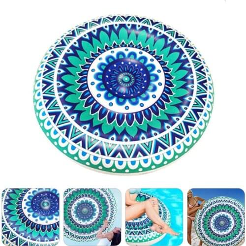 Round Inflatable Floating Lounger Chair Water Hammock Raft Swimming Ring Island Pool Toys for Adults Kids