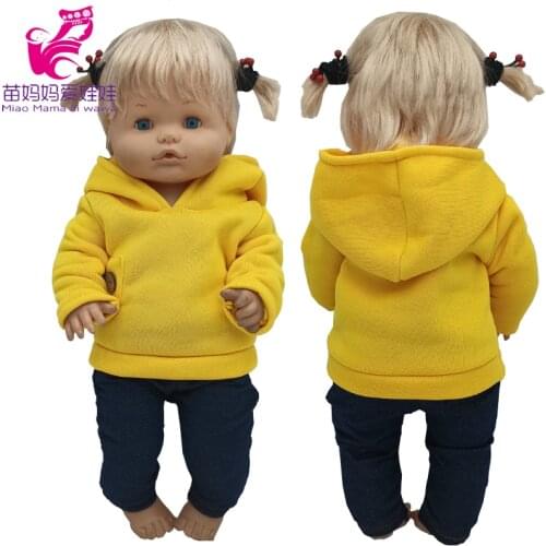Doll Clothes 38 Cm Nenuco Jackets Ropa Y Su Hermanita 17" Baby Dolls Sister Clothes Children Gift