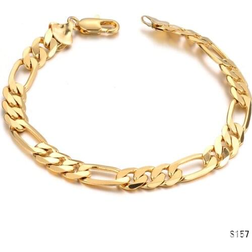 Luxfacigoo Gold Bracelets For Men