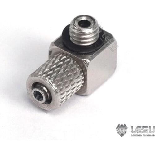 LESU Metal M5 Oil Nozzle for 1/14 Hydraulic RC Excavator Dumper DIY Tamiya TH17189-SMT3