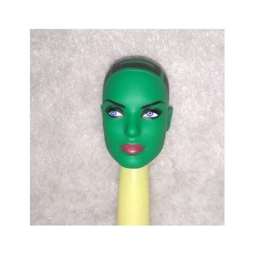 New Arrival Rare Limited Collection Princess Doll Toy Head Black Princess Doll Bald Head Boy DIY Toys Princess 1/6 Doll Head
