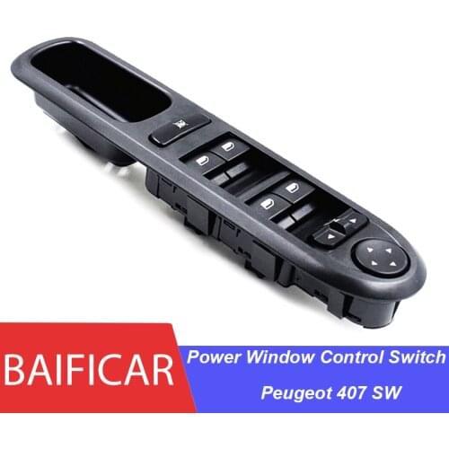 Baificar Brand New Electric Power Window Control Switch 6554ER For Peugeot 407 SW 2004-2014
