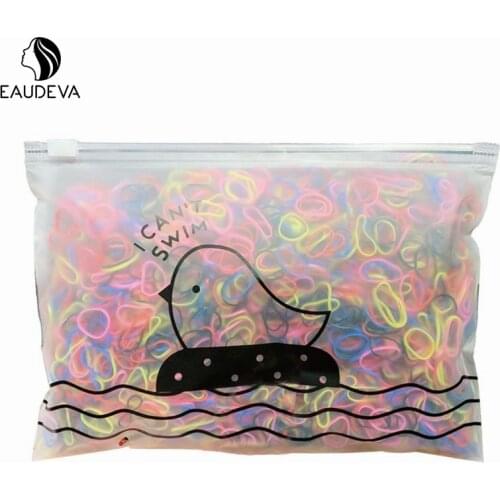 Disposable Rubber Band Tie Hair Girl Baby Rubber Band Hair Rope Small Fresh Head Rope Hair Ring Hair Accessories Girls