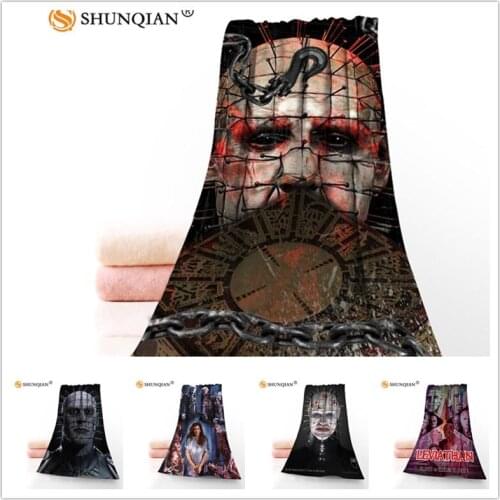 Custom Hellraiser 35x75cm Face Towels Facecloth Microfiber Washcloth Quick drying Sports Towel