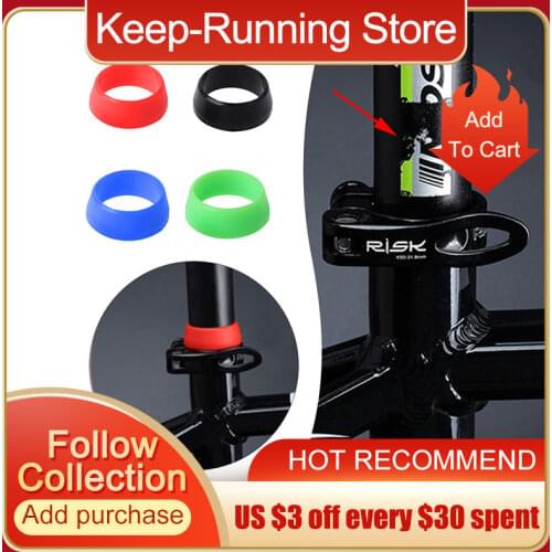 Bike Seat Post Ring Dust Cover Silicone Waterproof Bicycle Seatpost Case Protective Bike Accessories Bicicleta zadelpen