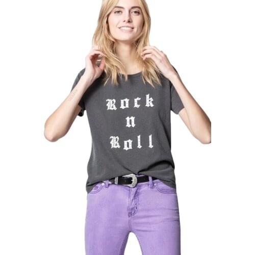 Женские однотонные футболки RUANDAI China At AliExpress