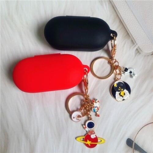 Cute Astronaut Key ring Soft Protective Cover Silicone Case for OnePlus Buds Z TWS Wireless Earphone Case