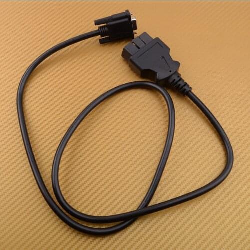 Universal 9 Pin 110cm Car Diagnostic Interface Adapter Connector Cable Line 16 Pin OBD2 to RS232 DB9