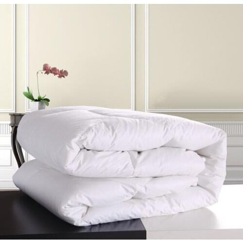 Top Quality Goose Down Quilt Doona Comforter Blanket Australia King Size 350GSM---240cmX210cm