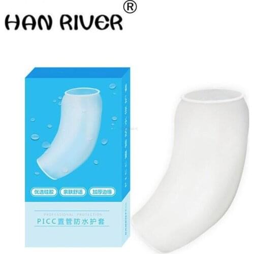 Gear central venous nursing bathing suite silicone waterproof sheath wound cases