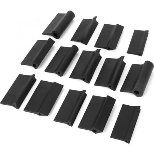 14pcs Sanding Block Rubber Sandpaper Mat Flexible Contour Polishing Pad Woodworking Tools Sanding Block