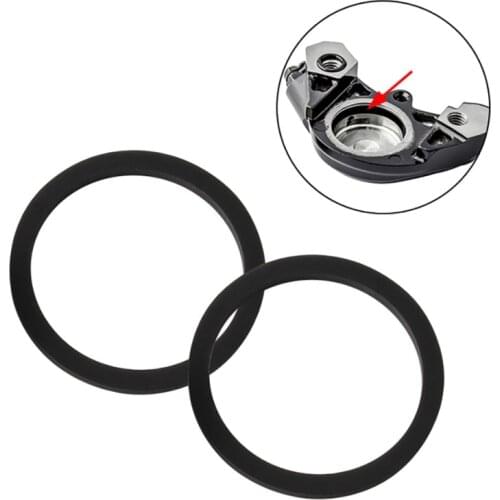2 PCs Mountain Road Bike Disc Brake Caliper Sealing Ring O-Ring Brake Piston Bicycle PE Wear-Resistant Sealing Ring