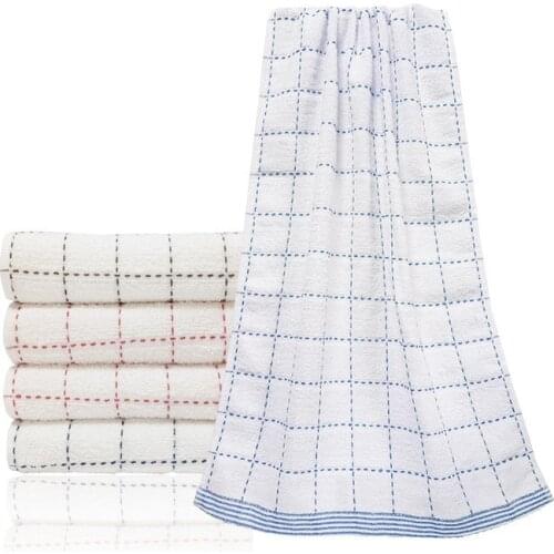2Pcs Cleaning Cloth Soft Dishcloth Household Kitchen Towels Rags Absorbent Reusable Dish Dishrag For Hand Bathroom Wiping Tools