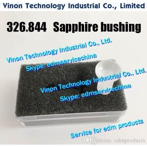326.844.8 Sapphire Deflector Bushing for AC150,AC170,AC200,AC250,AC270 EDM Bush Lower Sapphire Agie 326.844, 3268448, 24.02.926