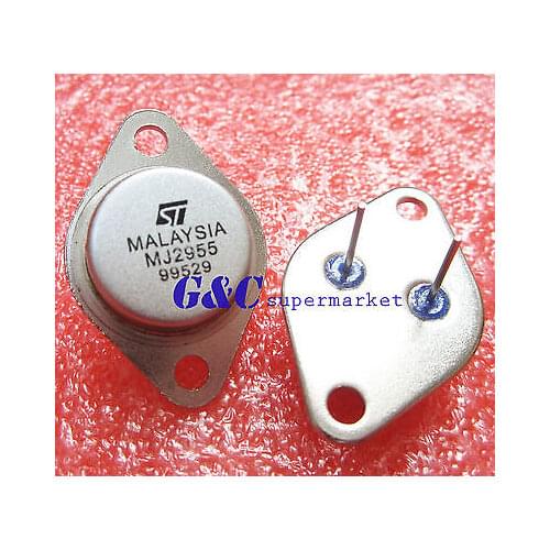 5PCS MJ2955 TRANS 60V 15A TO-3 NEW GODD QUALITY diy electronics
