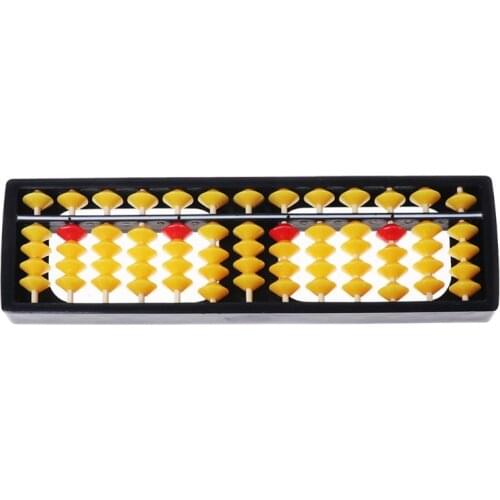 Abacus Soroban Beads Column Kid School Learning Tools Educational Math Toys