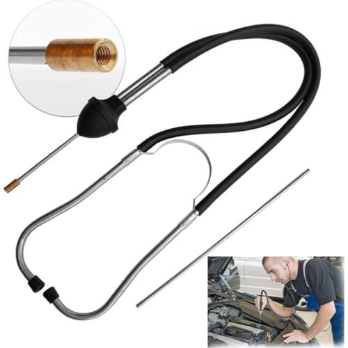 Car Cylinder Stethoscope Diagnostic Tool Engine Cylinder Noise Tester Detector Auto Abnormal Sound Diagnostic Device