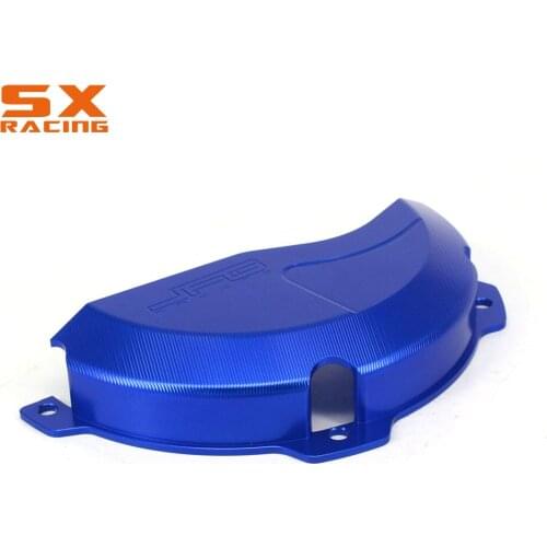 Motorcycle CNC Blue Right Side Engine Case Protector Cover Guard For HUSABERG TE250 TE300 10-14 EXC250 EXC300 09-16 SX250 09-15