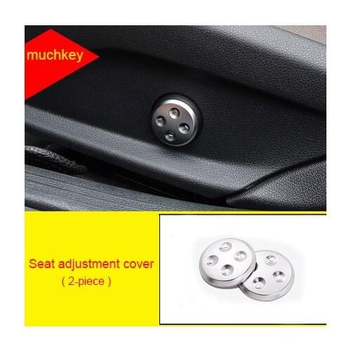 Seat Adjustment Cover Molding Trim For Benz Abs 2016-2019 2pcs Chrome A Class