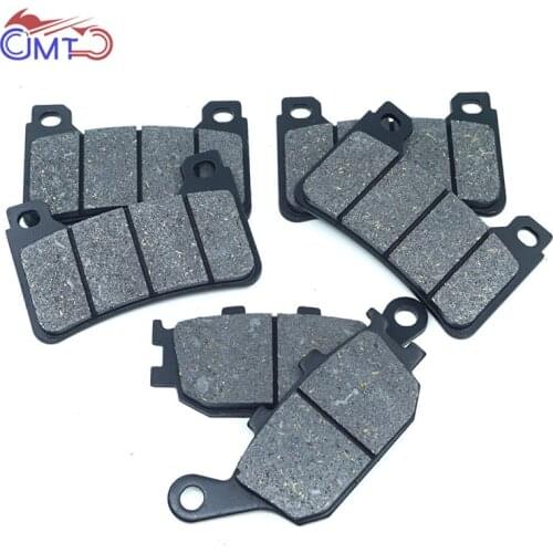 For Honda CB 400 CB400SF Super Four E Package CB400AD 2016 2017 Front Rear Brake Disc Pads Set Kit