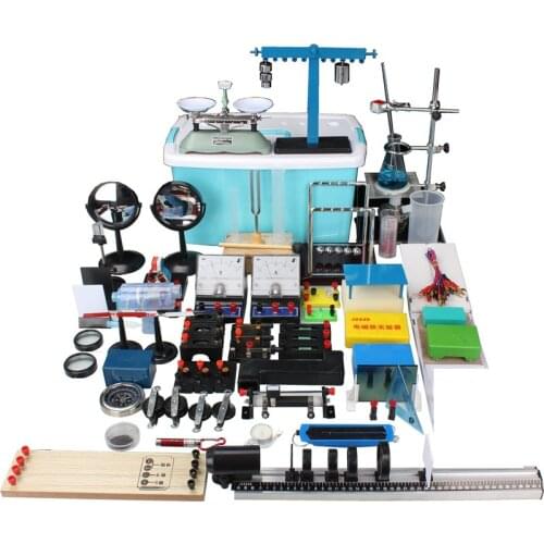 Junior Middle School Physical Test Equipment Kit Optics, Mechanics, Electromagnetismac, Aoustics, Thermology Teaching Device