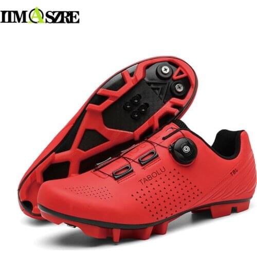 MTB Cycling Shoes Men Footwear Bicycle Athletic Racing Sneakers Professional Flat Shoes Mountain Route Cleat Road Dirt Bike Spd